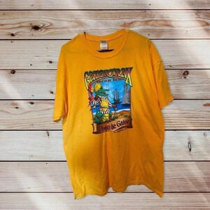 GILDAN SIZE XL GOLDEN YELLOW GATORTRAX ADVENTURE TOUR TEE
